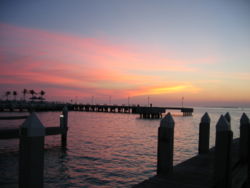 sunset in Key West